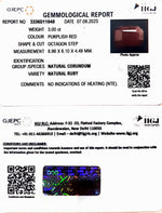 Load image into Gallery viewer, 3.00/CT Natural Neo Burma Ruby with Govt. Lab Certificate (4551)