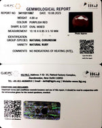 Load image into Gallery viewer, 4.88/CT Natural Neo Burma Ruby with Govt. Lab Certificate (2331)