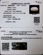Load image into Gallery viewer, 8.46/CT Natural Opal with Govt. Lab Certificate (832)