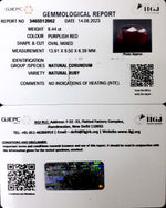 Load image into Gallery viewer, 8.44/CT Natural Neo Burma Ruby with Govt. Lab Certificate (4551)