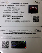 Load image into Gallery viewer, 5.54/CT Natural Neo Burma Ruby with Govt. Lab Certificate (4551)