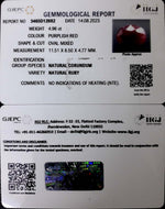 Load image into Gallery viewer, 4.96/CT Natural Neo Burma Ruby with Govt. Lab Certificate (4551)