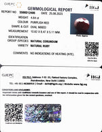 Load image into Gallery viewer, 4.84/CT Natural Neo Burma Ruby with Govt. Lab Certificate (3441)