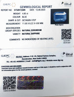 Load image into Gallery viewer, 4.80/Carat Natural Blue Sapphire