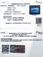 Load image into Gallery viewer, 5.56/Carat Natural Blue Sapphire