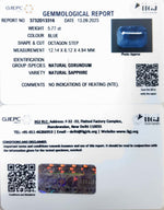 Load image into Gallery viewer, 5.77/Carat Natural Blue Sapphire