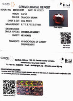 Load image into Gallery viewer, 2.32/CT Natural Govt. Lab Certified Ceylonese Gomed (3441)