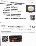 Load image into Gallery viewer, 8.34/CT Natural Ceylonese Pukhraj with Govt Lab Certificate (4551)