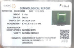 Load image into Gallery viewer, 3.14/CT Natural Panna Stone with Govt. Lab Certificate (3441)