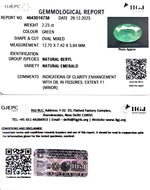Load image into Gallery viewer, 2.23/CT Natural Panna Stone with Govt. Lab Certificate (16650)