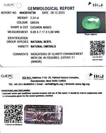 Load image into Gallery viewer, 2.24/CT Natural Panna Stone with Govt. Lab Certificate  (8991)