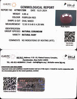 Load image into Gallery viewer, 4.88/CT Natural new Burma Ruby with Govt. Lab Certificate (2331)