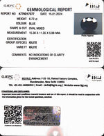 Load image into Gallery viewer, 6.72/CT Natural Iolite with Govt Lab Certificate (1221)