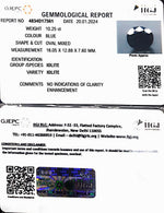 Load image into Gallery viewer, 10.25/CT Natural Iolite with Govt Lab Certificate (1221)