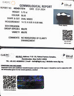 Load image into Gallery viewer, 5.70/CT Natural Iolite with Govt Lab Certificate (1221)