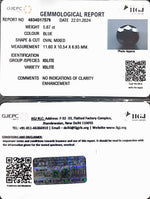 Load image into Gallery viewer, 5.67/CT Natural Iolite with Govt Lab Certificate (1221)