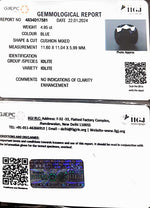 Load image into Gallery viewer, 4.95/CT Natural Iolite with Govt Lab Certificate (1221)