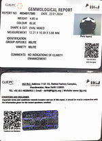Load image into Gallery viewer, 4.95/CT Natural Iolite with Govt Lab Certificate (1221)
