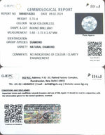 Load image into Gallery viewer, 0.70/Cents Natural Diamond with Govt. Lab Certificate-140000