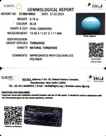 Load image into Gallery viewer, 9.19/CT Natural Govt. Lab Certified Turquoise (832)