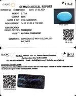 Load image into Gallery viewer, 3.77/CT Natural Govt. Lab Certified Turquoise (832)