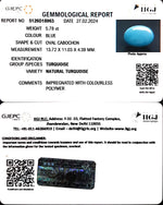 Load image into Gallery viewer, 5.78/CT Natural Govt. Lab Certified Turquoise (832)