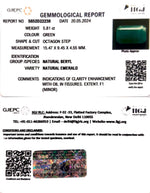 Load image into Gallery viewer, 5.81/CT Natural Panna Stone with Govt. Lab Certificate-3441