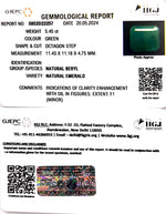 Load image into Gallery viewer, 5.45/CT Natural Panna Stone with Govt. Lab Certificate-3441