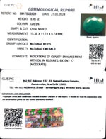 Load image into Gallery viewer, 8.45/CT Natural Panna Stone with Govt. Lab Certificate-3441