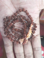 Load image into Gallery viewer, FIVE MUKHI RUDRAKSHA MALA (MINI BEADS)-1100