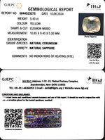 Load image into Gallery viewer, 5.43/CT Natural Ceylonese Pukhraj with Govt Lab Certificate-23310