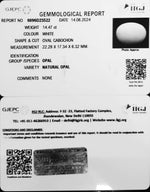 Load image into Gallery viewer, 14.47/CT Natural Fire Opal with Govt. Lab Certificate-6771