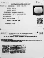 Load image into Gallery viewer, 9.34/CT Natural Fire Opal with Govt. Lab Certificate-4551