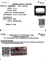 Load image into Gallery viewer, 4.91/CT Natural Fire Opal with Govt. Lab Certificate-6771