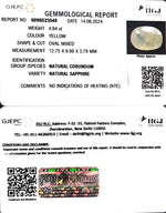 Load image into Gallery viewer, 4.94/CT Natural Ceylonese Pukhraj with Govt Lab Certificate-6771
