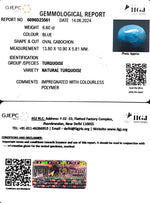 Load image into Gallery viewer, 6.60/CT Natural Govt. Lab Certified Turquoise-1221