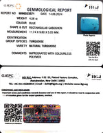 Load image into Gallery viewer, 4.56/CT Natural Govt. Lab Certified Turquoise-1221