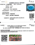 Load image into Gallery viewer, 5.56/CT Natural Govt. Lab Certified Turquoise-1221