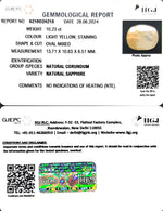 Load image into Gallery viewer, 10.23/CT Natural Ceylonese Pukhraj with Govt Lab Certificate-6771