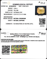 Load image into Gallery viewer, 3.88/CT Natural Ceylonese Pukhraj with Govt Lab Certificate-4551
