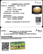 Load image into Gallery viewer, 8.50/CT Natural Ceylonese Pukhraj with Govt Lab Certificate-4551