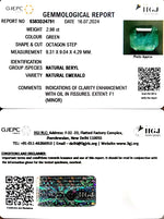 Load image into Gallery viewer, 2.98/CT Natural Panna Stone with Govt. Lab Certificate-6771