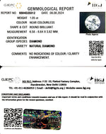 Load image into Gallery viewer, 1.05/Cents Natural Diamond with Govt. Lab Certificate-225000