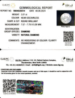 Load image into Gallery viewer, 2.01/Cents Natural Diamond with Govt. Lab Certificate-75000
