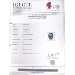 Load image into Gallery viewer, 2.728/CT Natural Blue Sapphire with Govt Lab Certificate-BLUSA9S