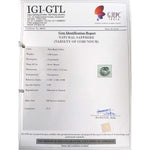 Load image into Gallery viewer, 3.80/CT Natural Blue Sapphire with Govt Lab Certificate-BLUSA9V
