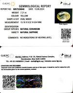 Load image into Gallery viewer, 7.21/CT Natural Ceylonese Pukhraj with Govt Lab Certificate-23310