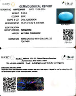 Load image into Gallery viewer, 6.68/CT Natural Govt. Lab Certified Turquoise-832