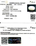 Load image into Gallery viewer, 8.54/CT Natural Opal with Govt. Lab Certificate-832