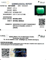 Load image into Gallery viewer, 2.27/CT Natural Panna Stone with Govt. Lab Certificate-2331